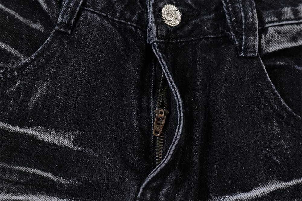 ca4d2cbe-544c-402f-82dd-167f5a12fff4.jpg Men's Hip Hop Trendy Design Wash Straight-leg Trousers - Image 5
