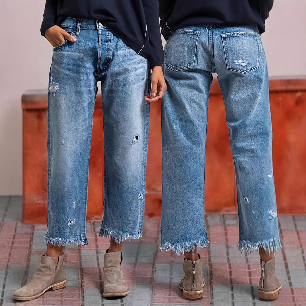 447cf425-be3f-49de-8460-bad84524c60a.jpg Women's Ripped Straight Stretch-free Jeans