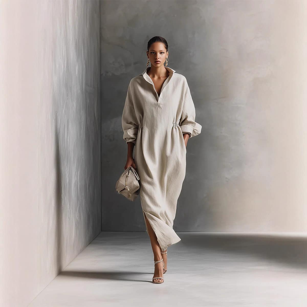 a22333bc-fa00-43be-b0e3-d70826d5722c.jpg Women's Casual Chic Elegant Long Sleeve Lapel Split Dress