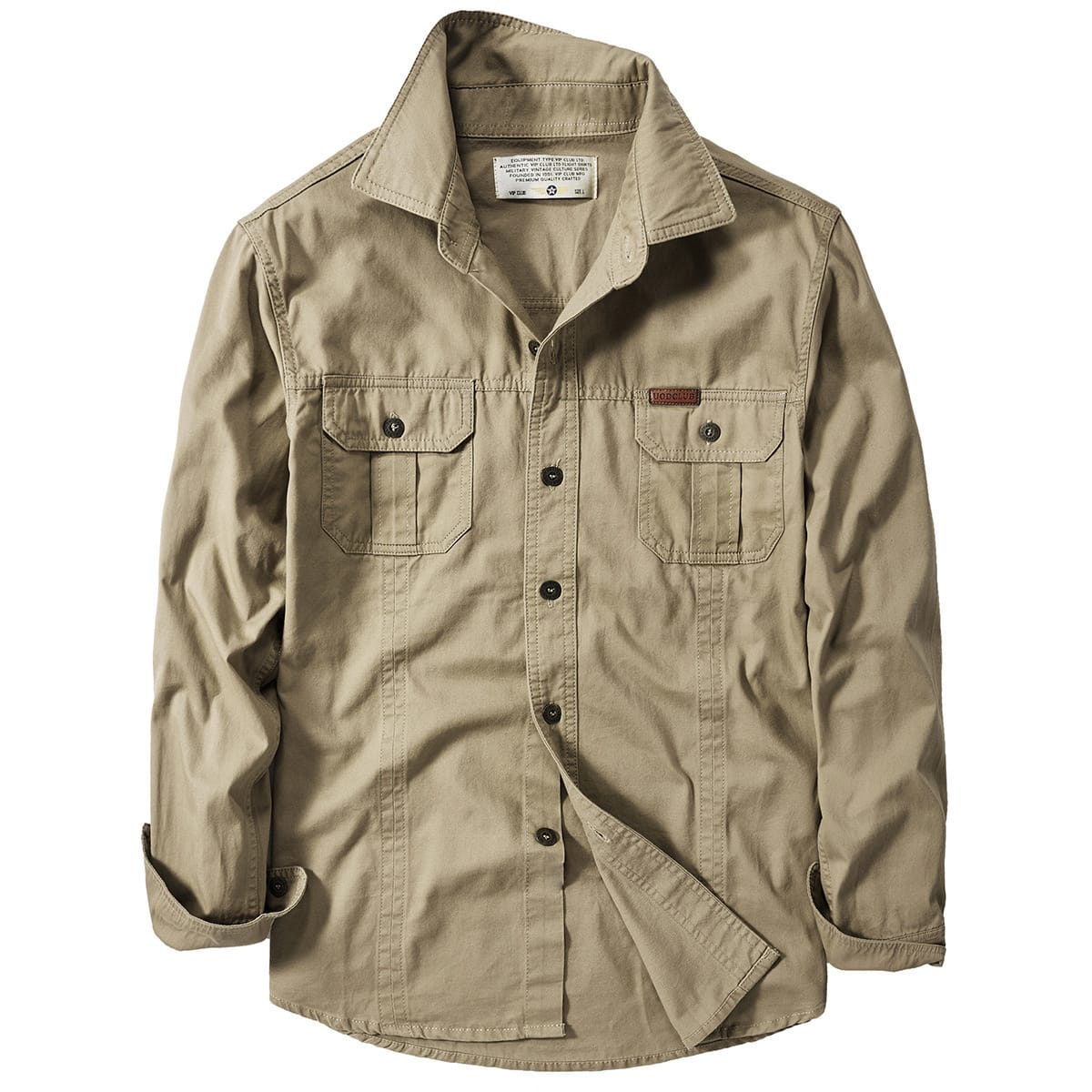 af8e25de-5712-4905-a250-087859e1de53.jpg Large Size Loose Overalls Long Sleeve Shirt - Image 7