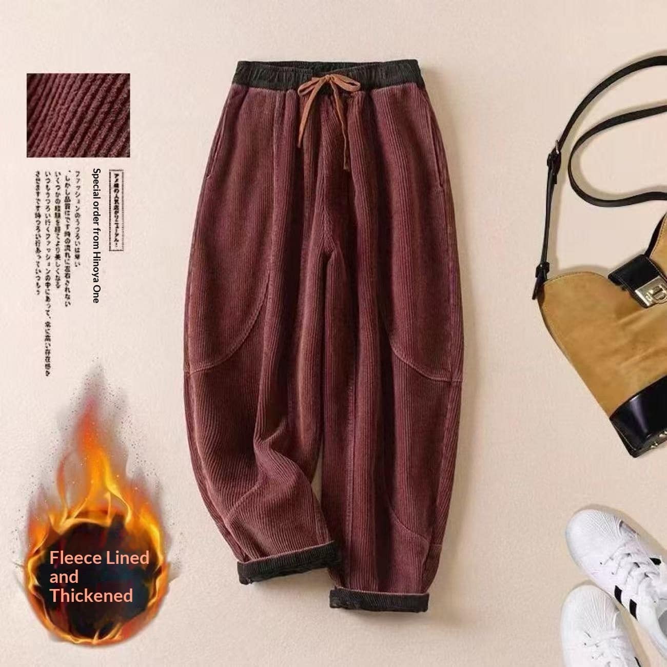 e88e95ac-eb1b-4d5a-ba34-9296374d5f22_trans.jpeg Women's Corduroy Fleece Lined Thick Harem Pants - Image 5