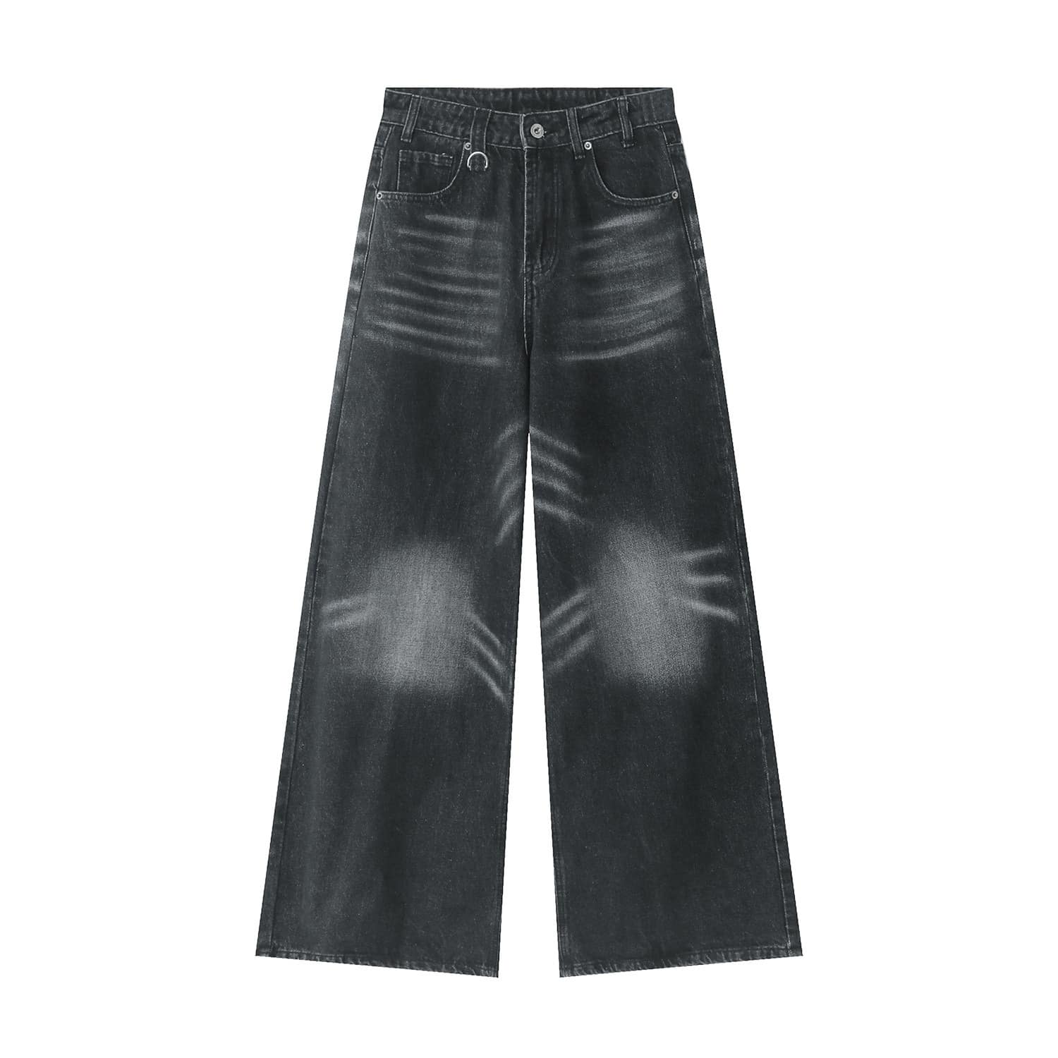 be34333f-b7a1-4aca-99b2-d28e6cc8d0ca.jpg Washed Vintage Straight Wide-leg Pants Mopping Floor Denim - Image 6