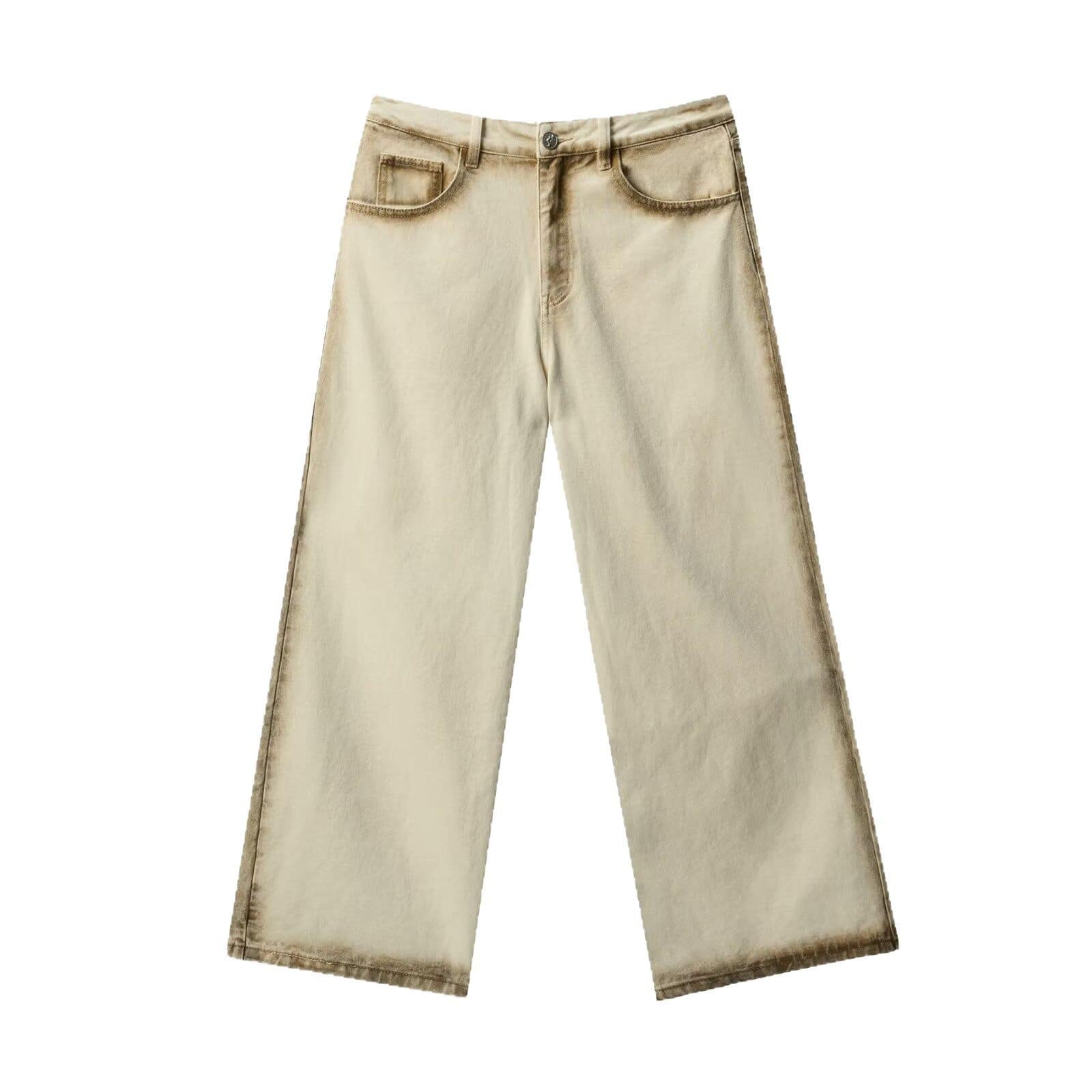 699747ea-fa2f-430b-b94b-a8c7ed72662b.jpg Loose Straight Retro Street Floor-length Pants - Image 2