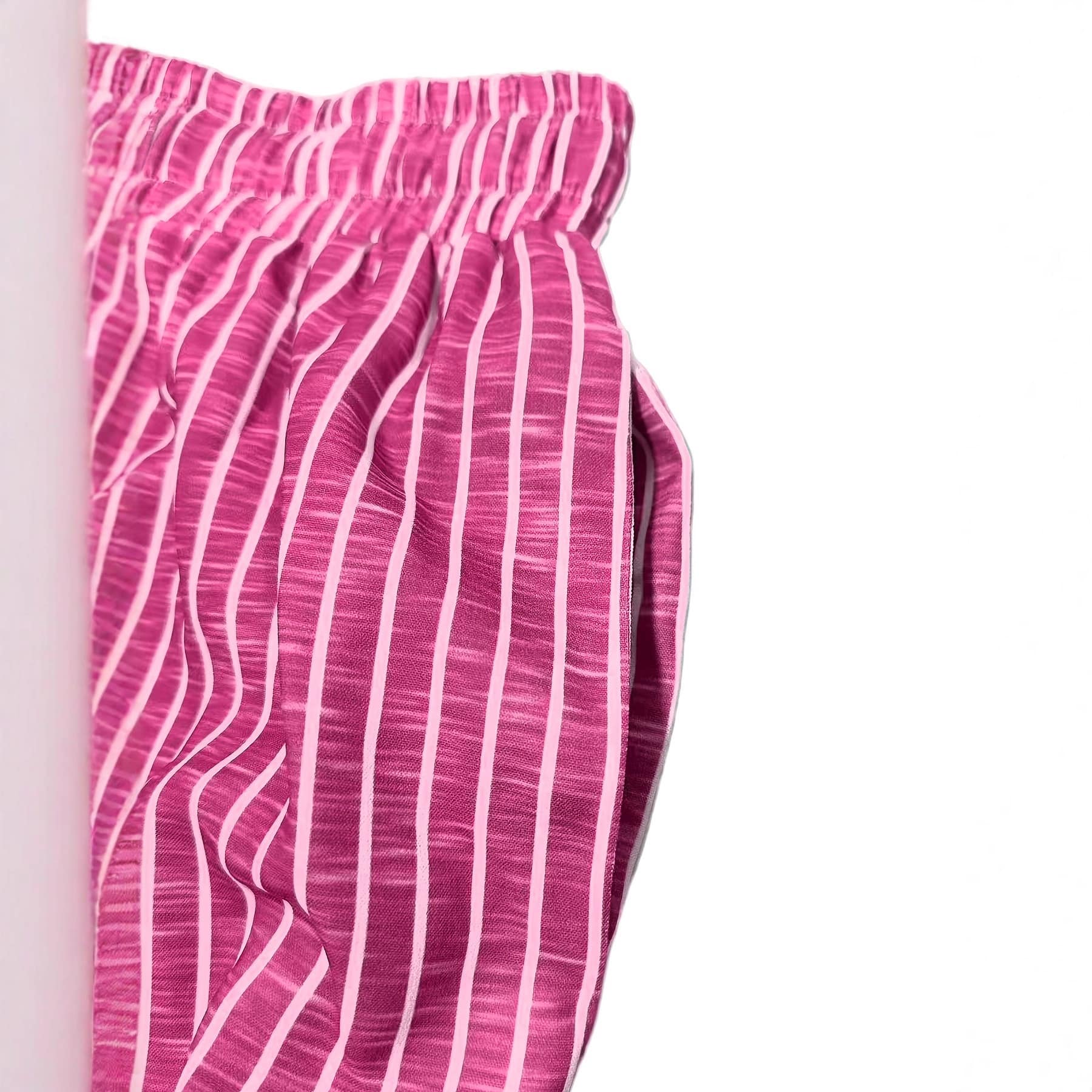 0c8408bb-1224-442a-8336-03c66b5b65b7.jpg Women's Casual Loose-Fit Colorful Striped Pants With Pockets And DrawstringPerfect For Spring Summer And Autumn Beach Vacations - Image 3
