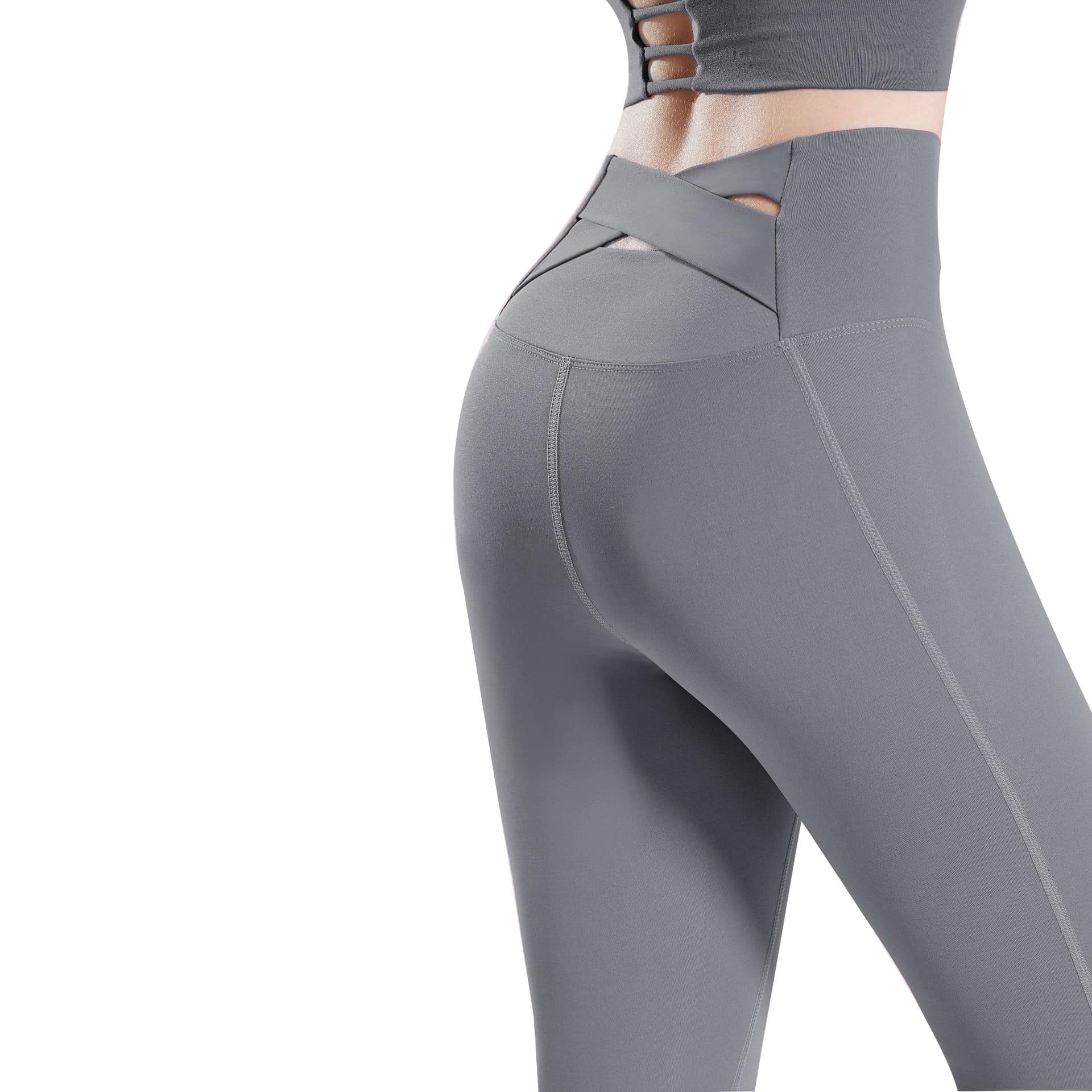 bd0482db-0fe9-44fc-bb5f-f1197b1b8cb6.jpg Yoga Pants Women's High Waist Nude Feel Outer Wear - Image 3