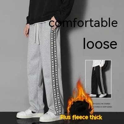 1e817dc1-b49d-4691-aa74-1972ccf537fa.jpg Trend Straight Exercise Casual Pants - Image 9