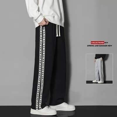 5bb19a01-361e-4342-90e0-9eb018a69eb8.jpg Trend Straight Exercise Casual Pants - Image 2