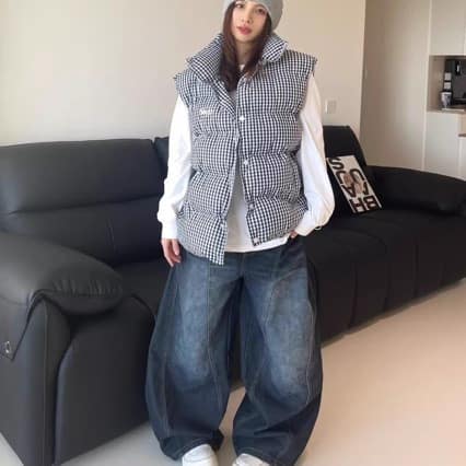 5e282f03-3cf7-4a70-9960-62f1a0b41320.jpg Versatile Loose-fitting Floor-length Wide-leg Scythe Pants - Image 5
