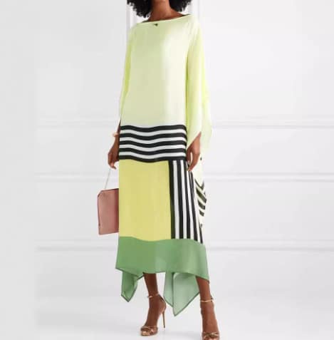 8fd8f8e9-7820-4b8e-94c7-f588ac938b27.jpg Solid Color Printing Casual Slant Shoulder Length Dress - Image 6
