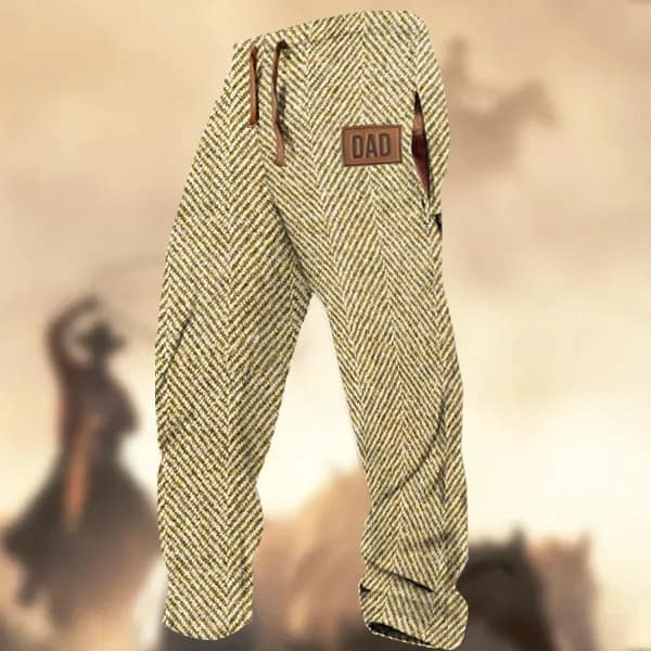 7daff4cf-16cf-40e9-ad19-db5dde2e6afc.jpg Technology Printing Trousers Elastic Closed Rope Straight-leg Trousers