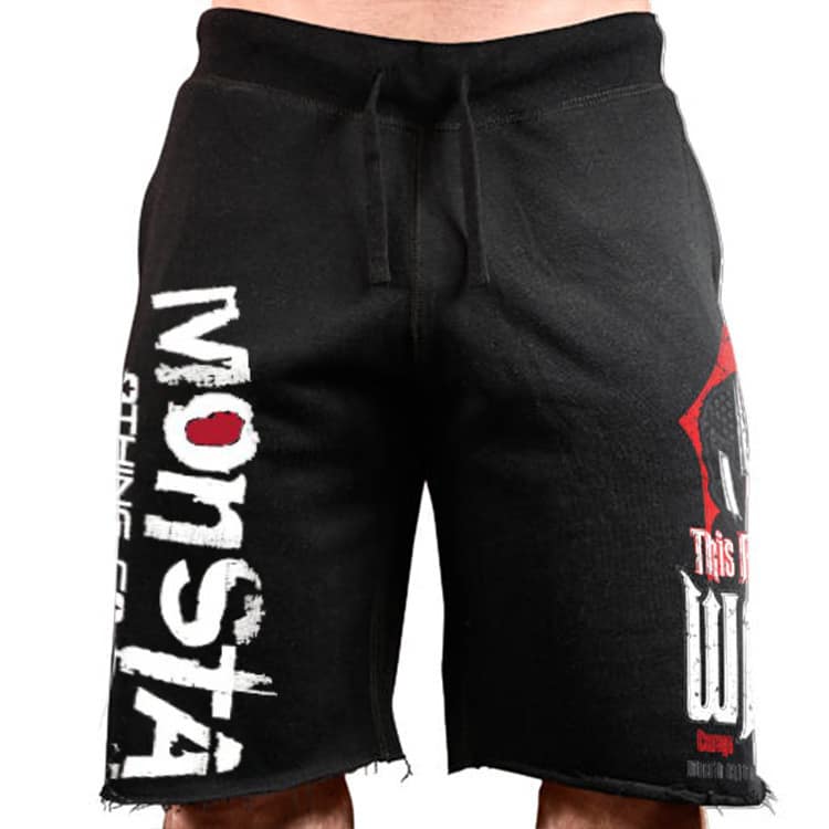 a0a96187-b1ff-4b60-b0dc-7acdecd1e5e7.jpg Shorts Casual Running Big Print Five-Point Pants Cotton Shorts Men - Image 3