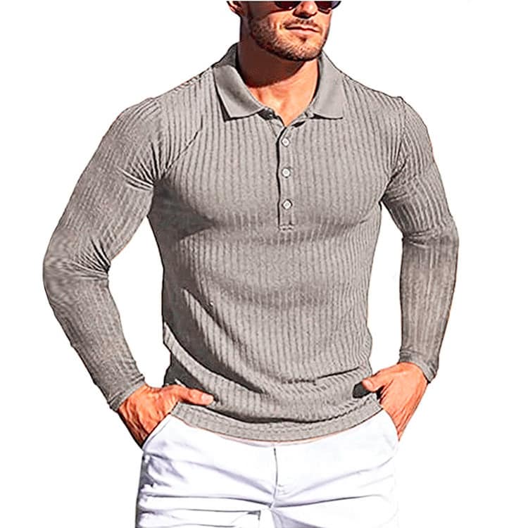 a5409871-064b-4985-ade6-5b039c6cd8df.jpg Summer High Elastic Slim Knit Bottoming Shirt - Image 5