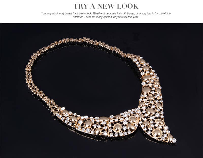 caed5bb1-df3a-4249-9ee4-bcf1cf8c7411.jpg Four-piece Dinner Dress Accessories Alloy Set - Image 2