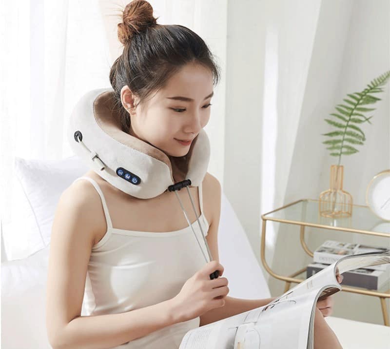 U Shaped Massage Pillow Neck Massage Device Electric For Body Relaxation