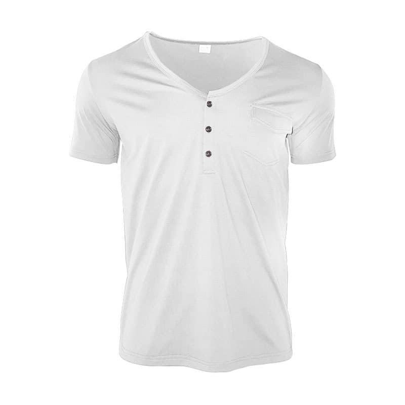 00c138d5-61ff-4959-a138-c6abdeb4232a.jpg Men's Short-sleeved High-end Solid Color Oversized Loose Retro - Image 8
