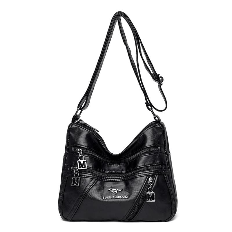 10e45089-8ca7-453a-963e-4b414334e46e.jpg Autumn And Winter New Fashion Middle-aged Women's Shoulder Bag Double Layer Large Capacity - Image 8