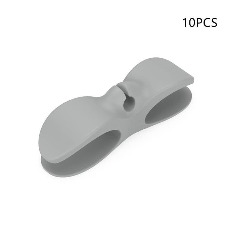 1e976f71-56a2-4724-a3fc-87086e136db0.jpg Wire Cable Organizer Plug Retainer Management Clip Adhesive Power Cord Winder Home Kitchen Appliances Durable Winder - Image 10