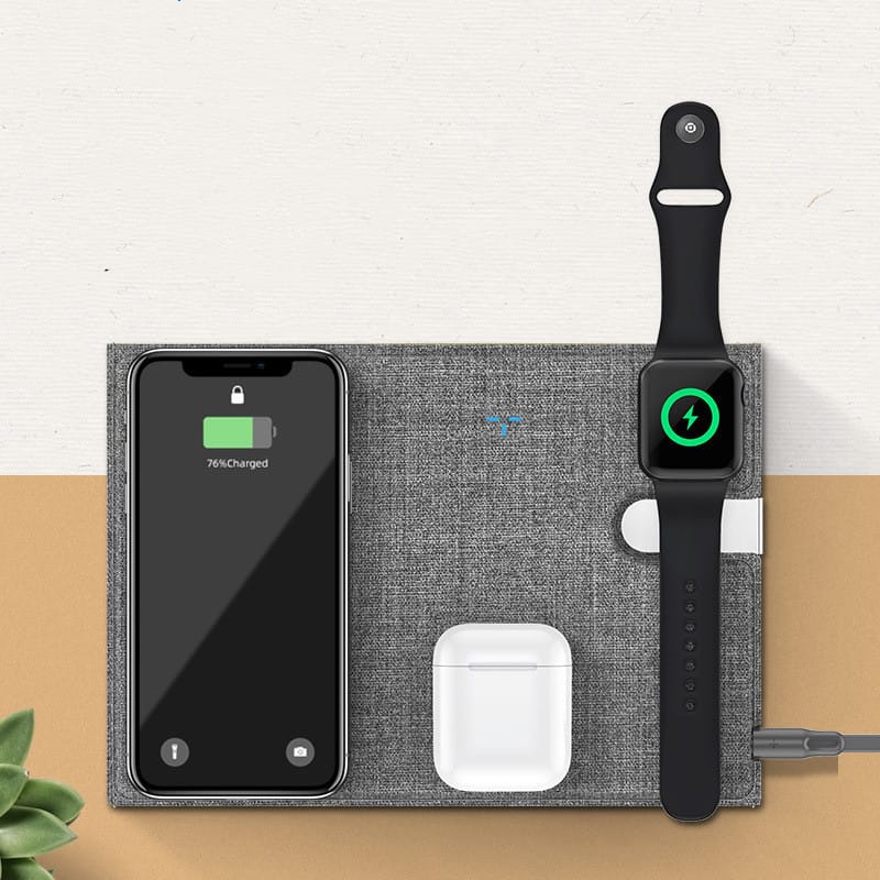 2242180469158.jpg Multi-Function 3-in-1 Wireless Charger – Fast Charging Dock. - Image 2