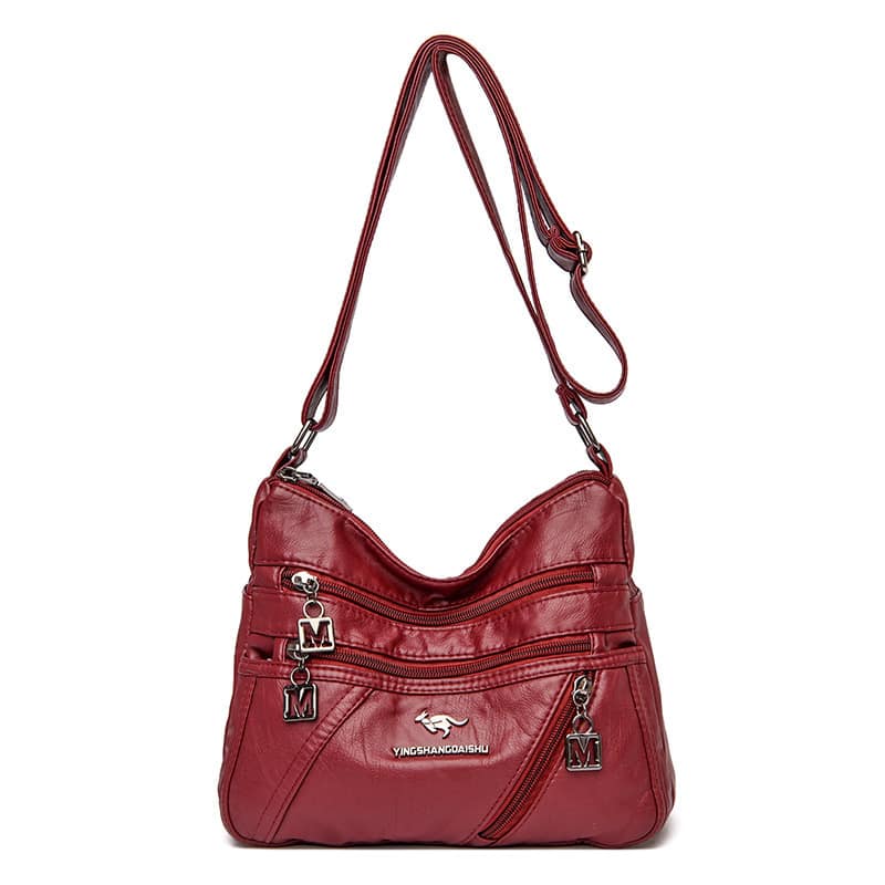 276fcc6c-cef4-411c-b38b-5697fd171faa.jpg Autumn And Winter New Fashion Middle-aged Women's Shoulder Bag Double Layer Large Capacity - Image 10