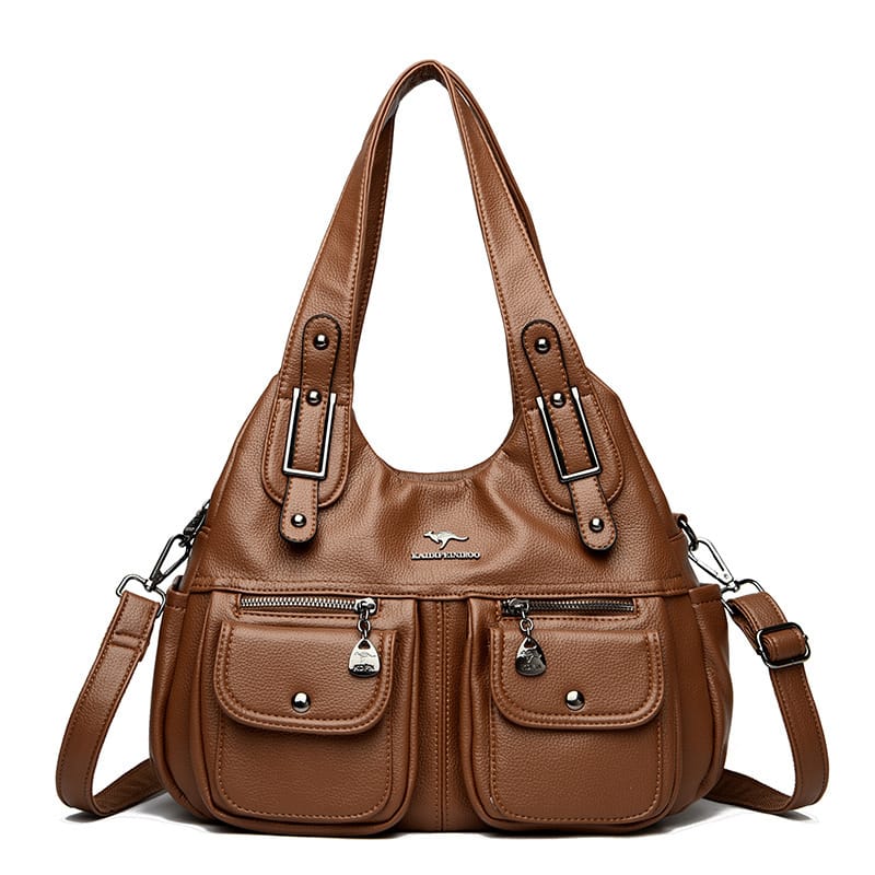 39558ce3-2e47-4bc7-9744-07bd7c382b16.jpg Middle-aged Mom Solid Color Crossbody Handbag - Image 9