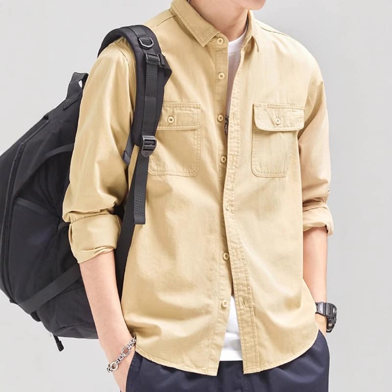 5061ab94-e359-49e4-b3c9-c5bb11e8d893.jpg Design Sense Overalls Long Sleeve Shirt Men - Image 9