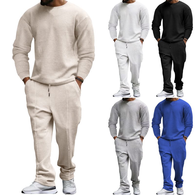6a3b81de-55e3-4bc9-915e-a8a56def235a.jpg Men's Sports And Leisure Long Sleeve Trousers - Image 2