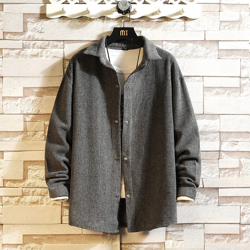 9a2e5c94-6b7a-41f9-8171-99a166d5698f.jpg Loose Simple Casual Long-sleeved Shirt Hong Kong Style - Image 9