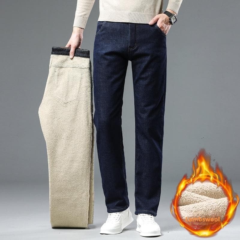 9dde4e36-821a-4c0a-89b1-4b80499dad0b_trans.jpeg Cashmere Jeans Men's Fleece-lined Thickened - Image 7