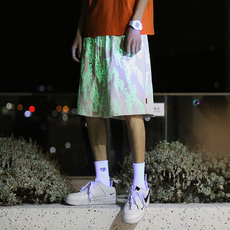 aa2a4bc1-9dbd-48e7-936b-66b1fd680901.jpg Luminous Full Print Loose Trendy Shorts Men - Image 5