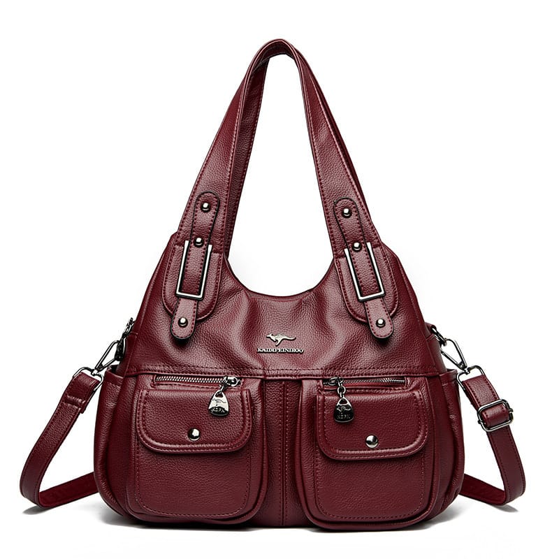 ac308243-8260-45ec-8b98-a85da86113d0.jpg Middle-aged Mom Solid Color Crossbody Handbag - Image 3
