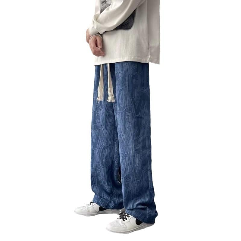 b5bee5b9-e49d-4452-8a19-5da12f539b21.jpg High Street Fashion Hip Hop Straight Loose-fitting Mopping Pants - Image 7