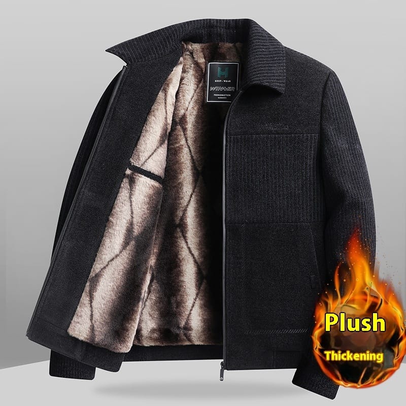 bfb3e00e-e25e-4839-a063-7136bcf5aca6_trans.jpeg Men's Clothing Velvet Padded Thickened Coat - Image 2
