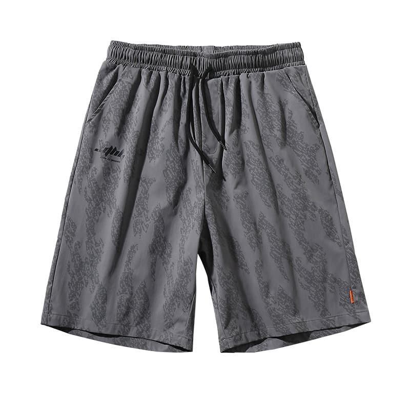 d4de400d-6e6f-4c32-a7b7-554a0e66a3c0.jpg Luminous Full Print Loose Trendy Shorts Men - Image 4