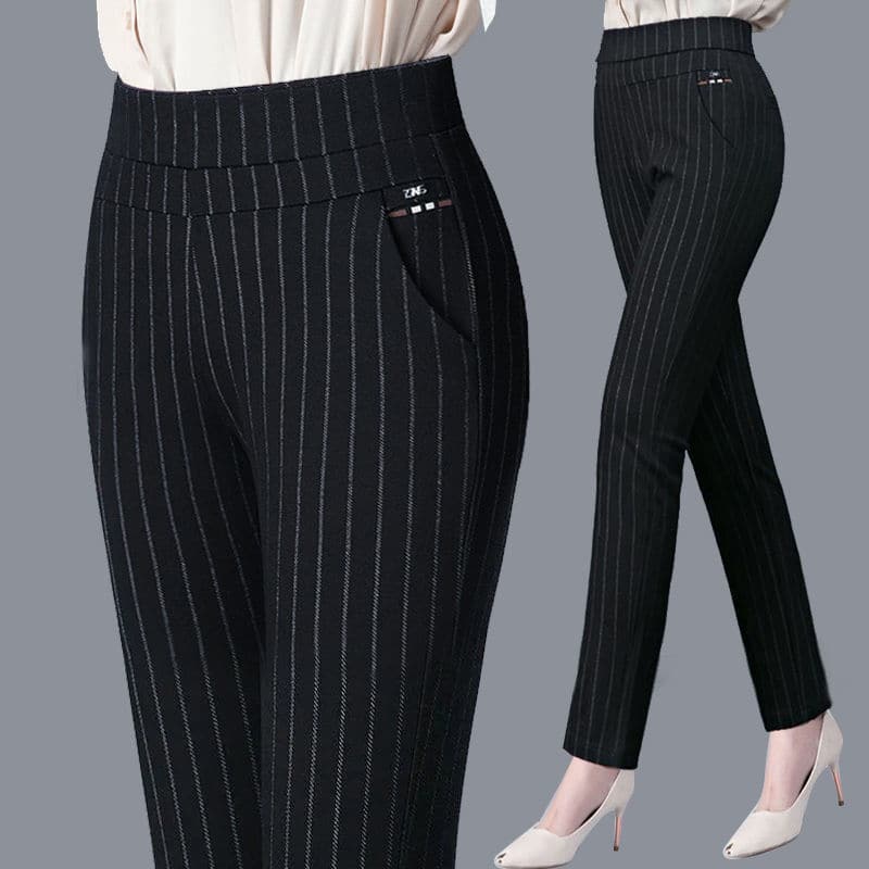 e341ce4d-095a-403a-95bd-4aa98819799f.jpg Tight High Waist Female Straight-leg Trousers - Image 3