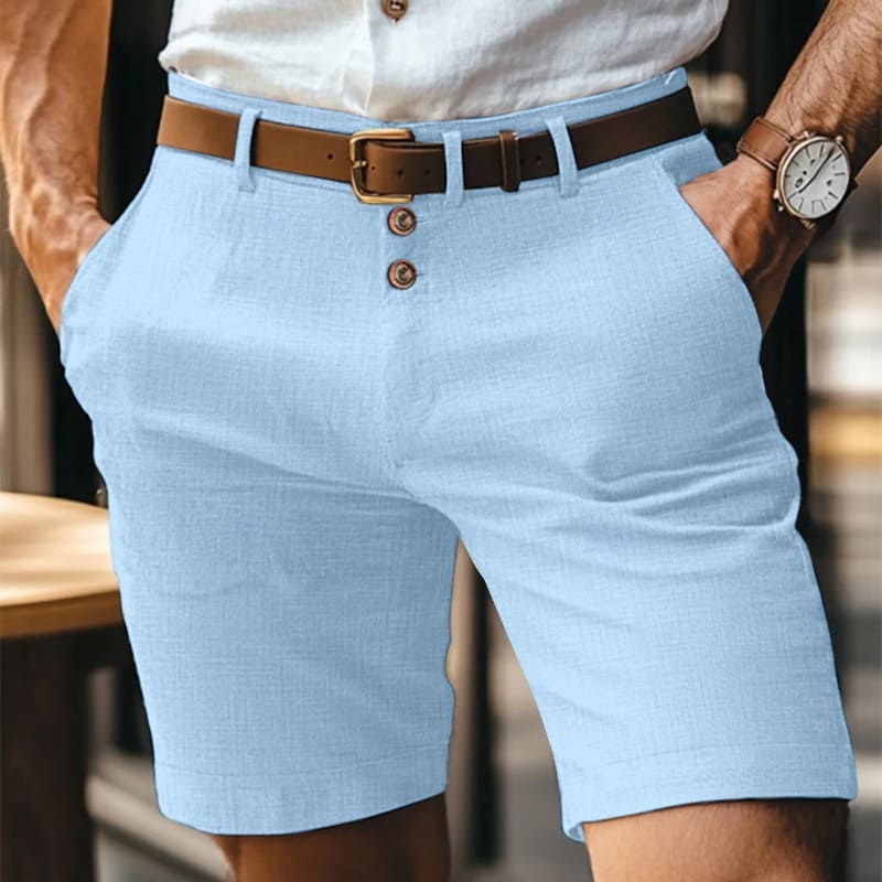 e80b026c-8ca1-48ae-881e-47b667496ed9.jpg Men's Linen Summer Solid Color Buttons Casual Daily - Image 2