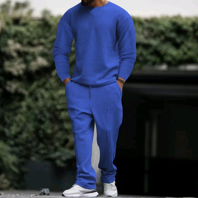 eecc9235-d4de-4f86-975c-f29647263708.jpg Men's Sports And Leisure Long Sleeve Trousers - Image 3