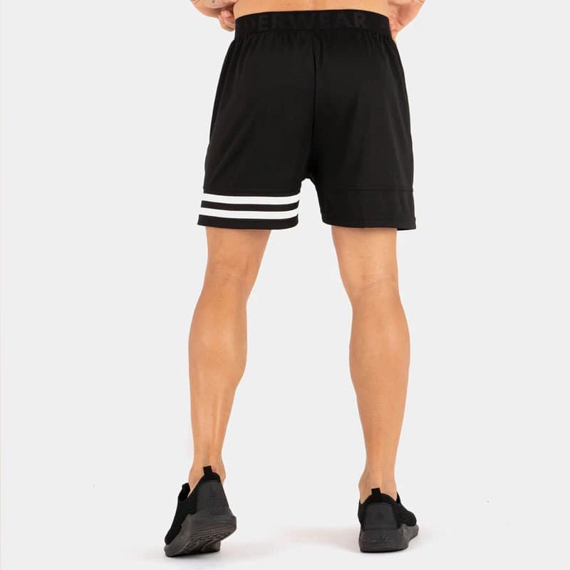 f4b22cf8-44f6-4c86-96dd-0c8d2297c01f.jpg Quick-drying Slim Fit Running Unilateral Striped Sports Shorts Men - Image 6