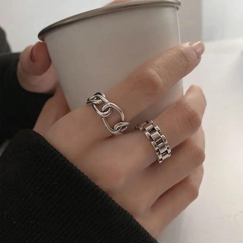 VENTFILLE 925 Sterling Silver Finger Rings New Fashion.
