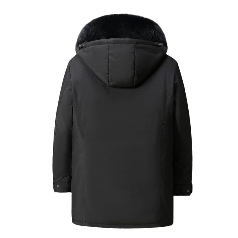 0117483c-c346-496a-b654-79a46848de16.jpg Men's Down Jacket Men's Mid-length Coat - Image 4
