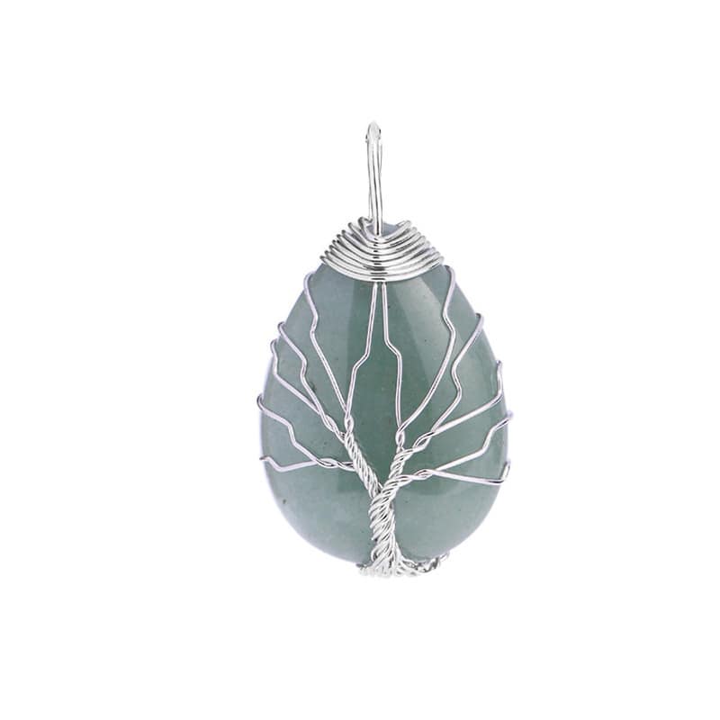 355ae37a-a860-4f8c-ae27-81473b612386.jpg Crystal Rough Handmade Pendant Necklace - Image 2