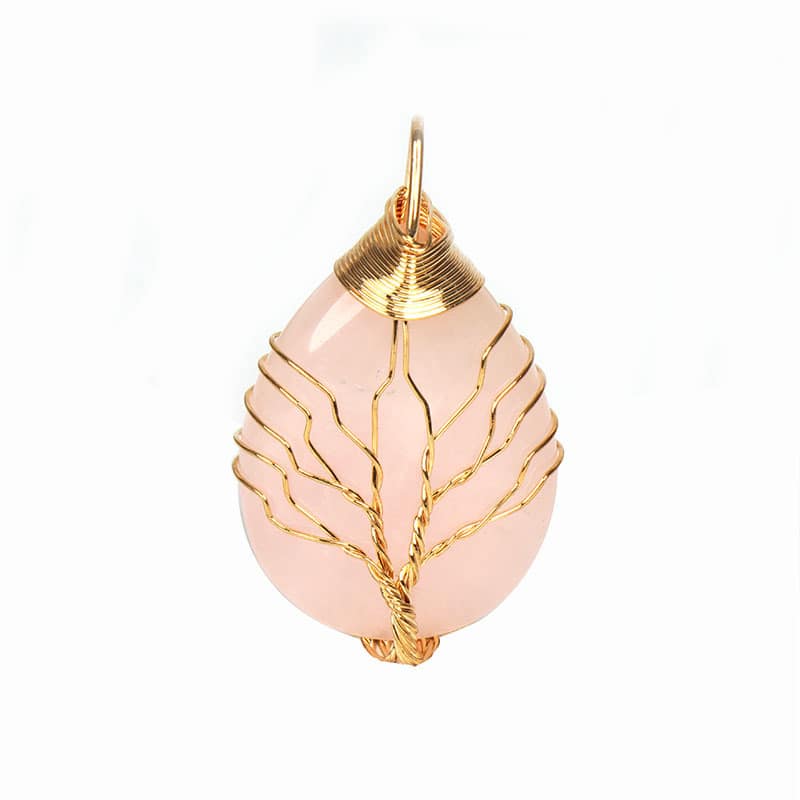 58d97326-6ce1-4e86-a1a7-fcd563101d3b.jpg Crystal Rough Handmade Pendant Necklace - Image 5