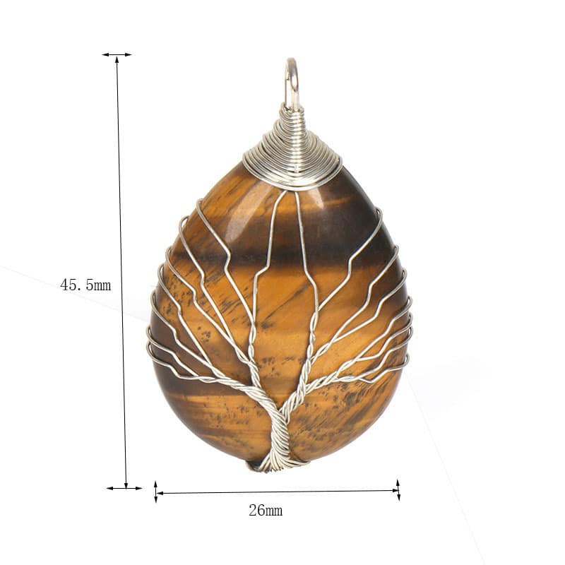 9e3f17e1-e703-485e-92b0-722b82ce4df5.jpg Crystal Rough Handmade Pendant Necklace - Image 8
