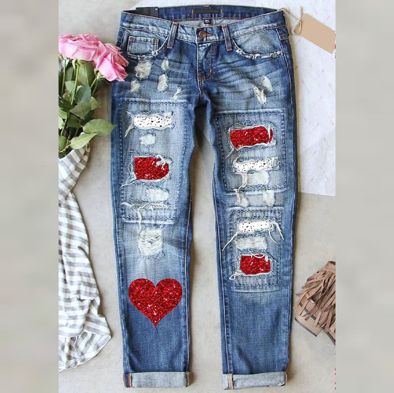 9150cbfe-e00c-4306-b164-f8c94ad3a2e9.jpg Printed Plus-Size Womens Casual Pants In European And American Style